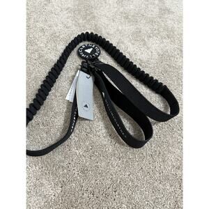 New Adidas by Stella McCartney Lanyard Keychain Black White JN4861